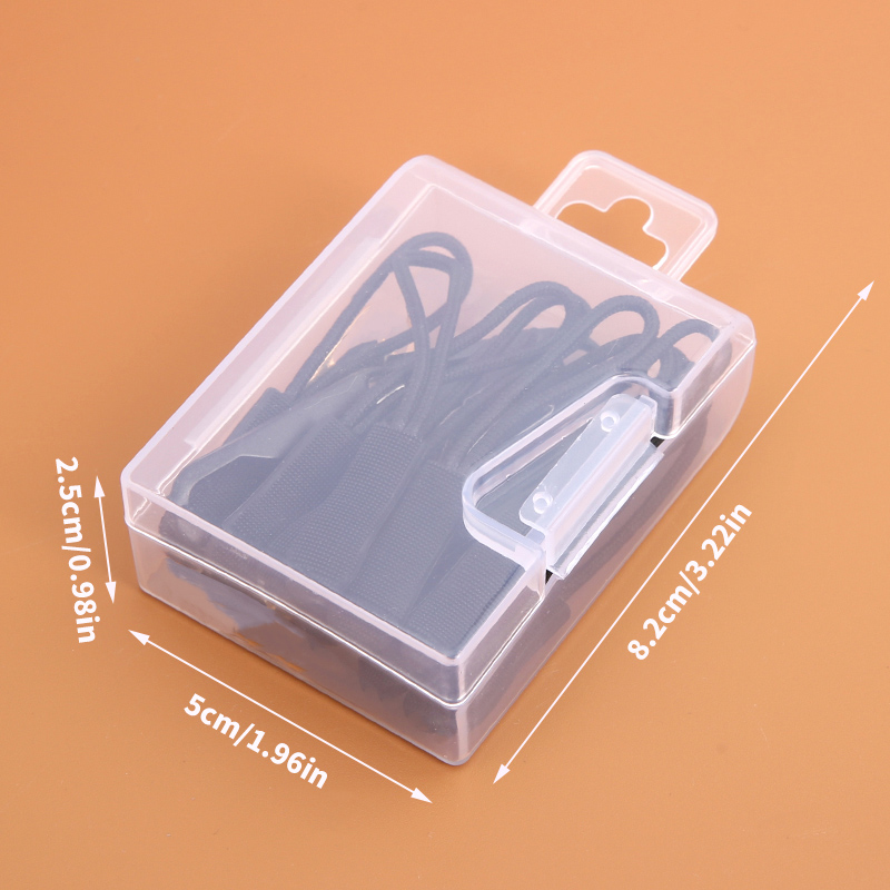 10/11/20/21 Uds. Tiradores de cremallera de repuesto extensor de cable para mochilas chaquetas equipaje monederos bolsos