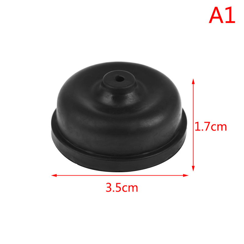 Air Pump Cup Silicone Fish Aquarium Diaphragm Air Pump Oxygen Pump Replacement Rubber Cup Parts Aquarium Tank Fish Accessories: WHITE