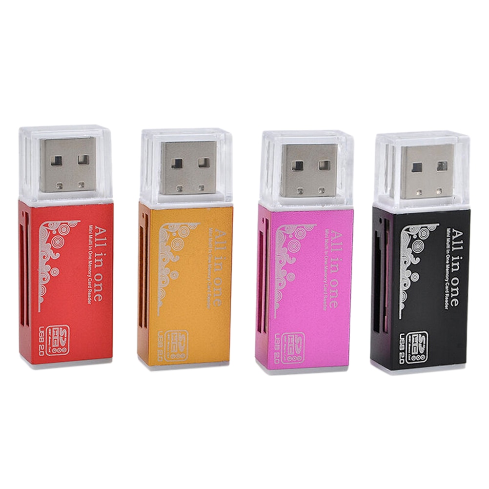 Chorro de , lector de tarjeta de memoria de 1 SD/MMC SDXC/RS MMC TF/MicroSD/MS PRO/MS DUO M2 lector de tarjeta