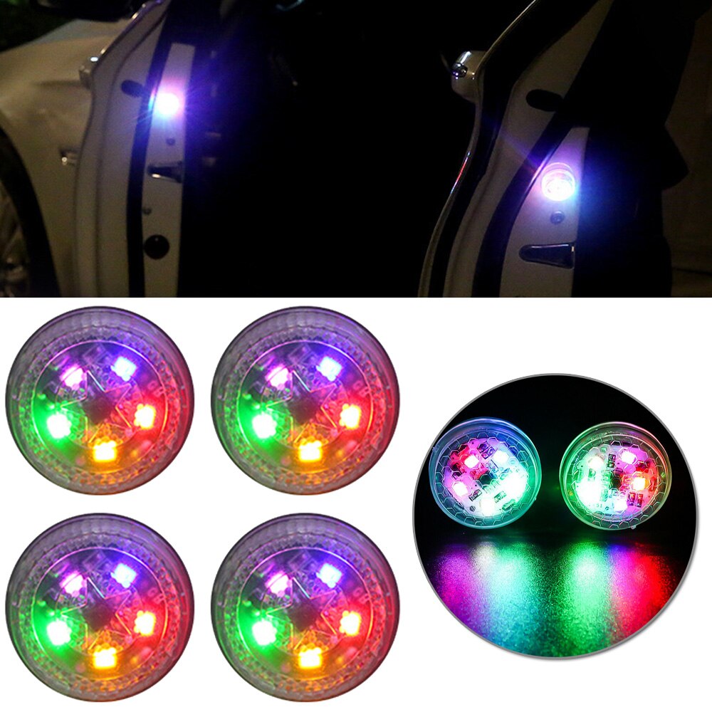 DC12V Warning Lamp Auto Waterproof Door Open Strobe Anti-collision Safety