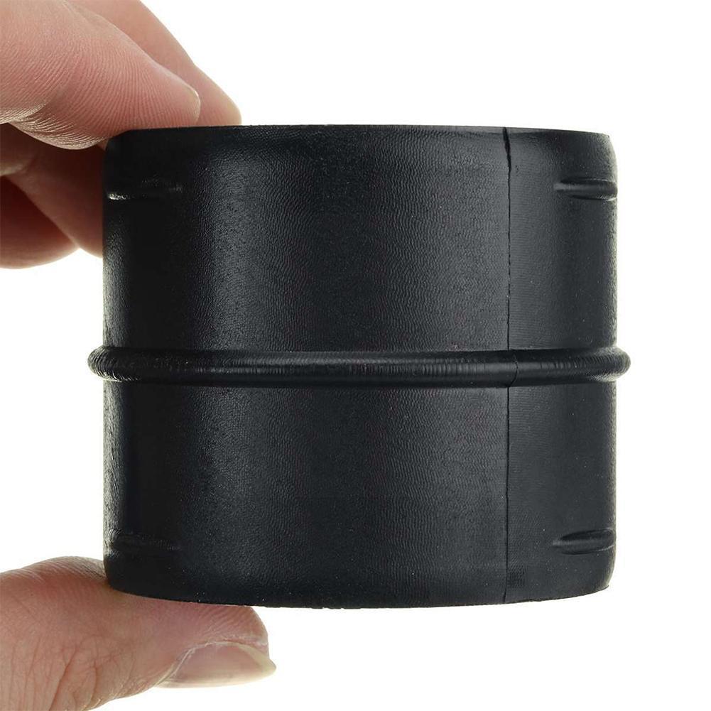 Black Outlet Pipe Connector Plastic Material Duct Joiner 60mm 75mm Heater Choose Can 42mm B3S5