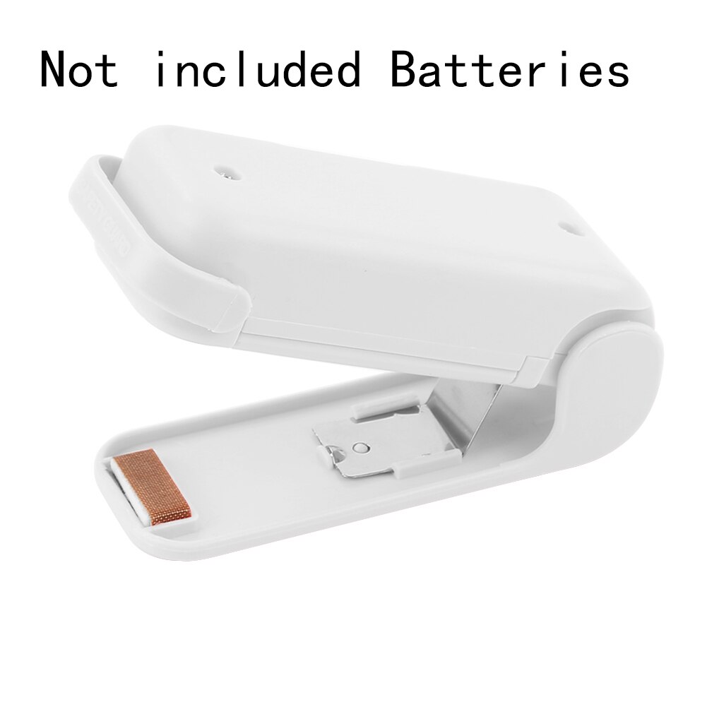 Minipose sealers plastikpose klip håndholdt varmeforseglingsmaskine impulsforsegler segl pakning køkken gadgets: 1