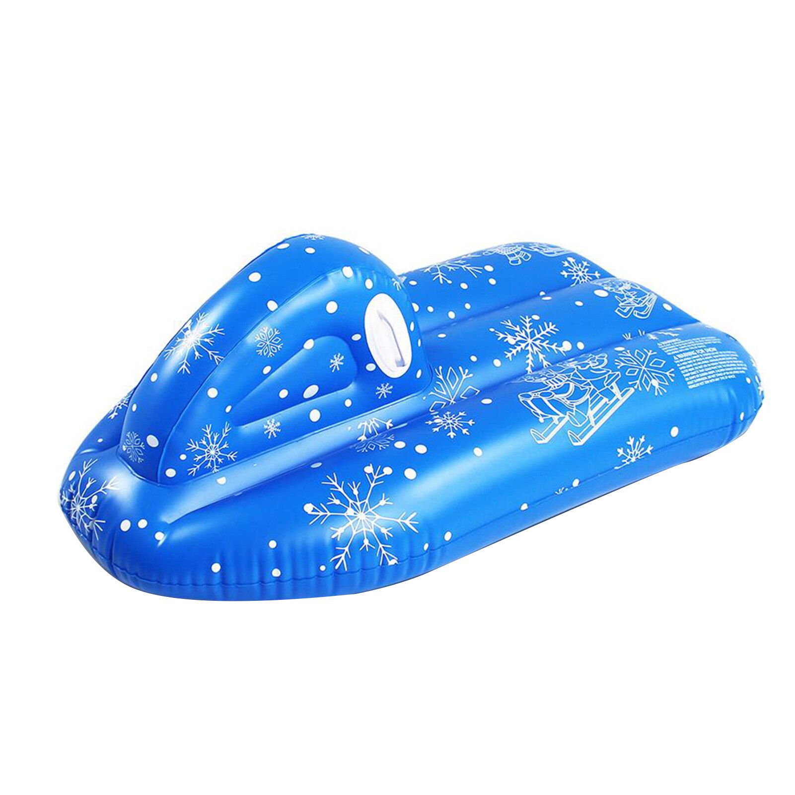 Cold Resistant Anti Scratch Sports Snow Tube Inflatable PVC Sled Winter Adults Childern With Handle Outdoor Skiing Funny