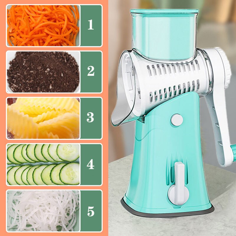 Handleiding Groente Cutter Rotar Slicer Chopper Keuken Gadgets Multifunctionele Rasp Aardappel Veggie Knoflook Voedsel Slijpmachine