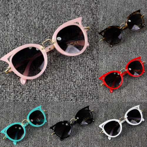 Gafas de sol gradientes para niños pequeños, lentes Vintage de gran tamaño, protección de seguridad