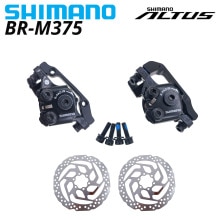 Shimano br -m375 mekaaniset levyjarrusatulat acera alivio deore hartsityynyillä  m375 tx805 jarrusatula ilman  g3 rt20 rt26 roottoria