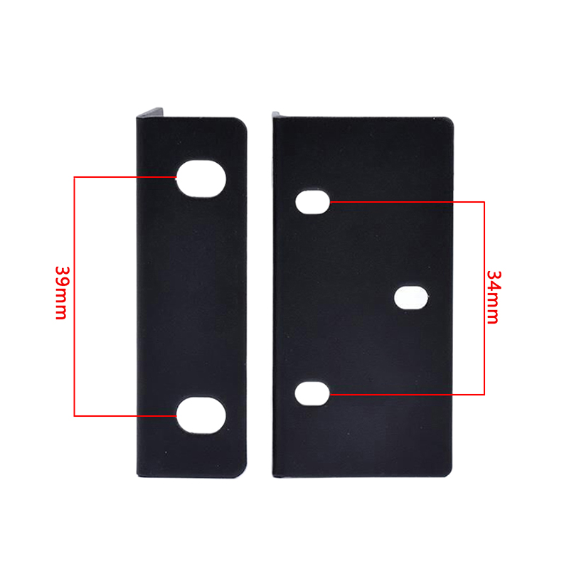 Kit de soporte de montaje en Rack de Metal para Hikvision 1U/1.5U/2U NVR, grabador de vídeo de red, cámara de instalación: Gris