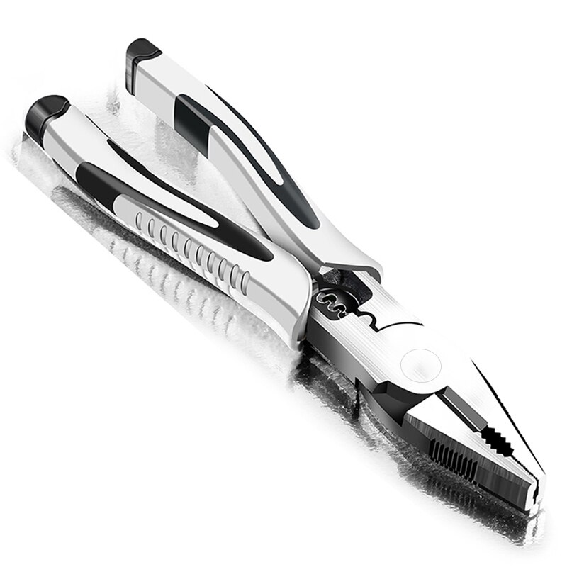 Multi-function Wire Cutter Pliers Industrial Grade Electric Wire Stripping Crimping Vise Strong Manual Home Repair Tools