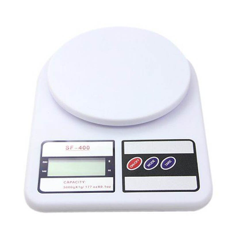 10Kg x 1g Digital electronic kitchen scale Food balance weight weighting scales electronic precision scale kitchen: Scale without tray
