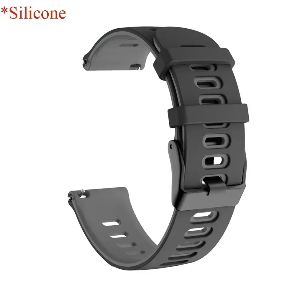22mm Strap For Xiaomi Watch S4 Sport Watchband For Mi Watch Color 2/Watch 2 Pro/mi S1 Active S3 S2 Soft Leather Smartwatch Band: silver white