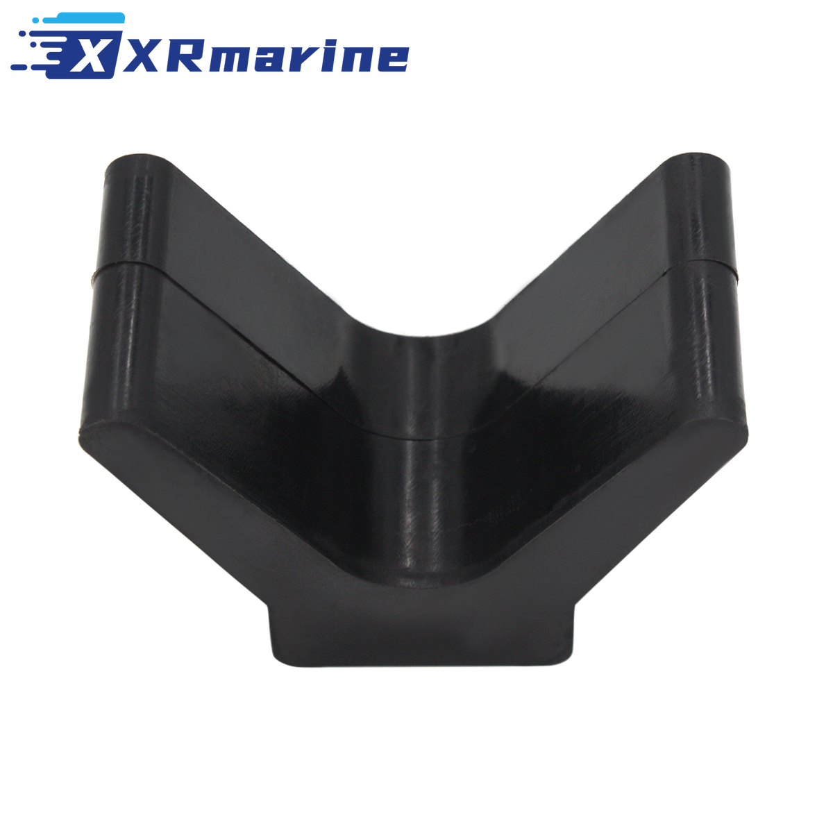 2 Inch Montagebreedte Boottrailer Zwart Gegoten Rubber V Bow Stop