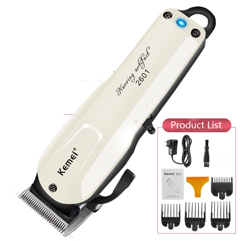 Kemei tagliacapelli professionale 3W tagliacapelli elettrico potente macchina per la rasatura dei capelli taglio dei capelli barba rasoio elettrico KM-2600