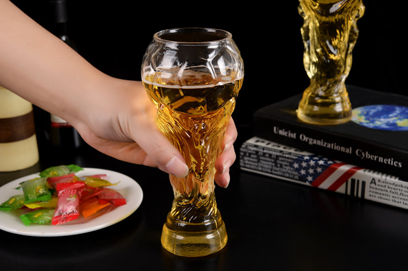 Joudoo fotballkrus bar glass 450ml vinglass whisky kopp øl kopp beger juice kopp høyt borosilikat glass 35
