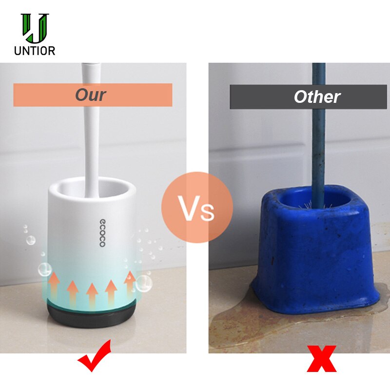 UNITOR Toilet Brush Head Holder Toilet Brush Head Holders Cleaner Toilet Brush Holder Bathroom Cleaning Tool Holder With Brush
