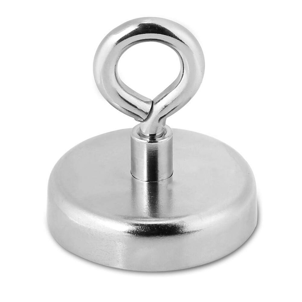 Strong Neodymium Magnet Round Pulling Force River Fishing Magnetic Eyebolt THJ99: D25