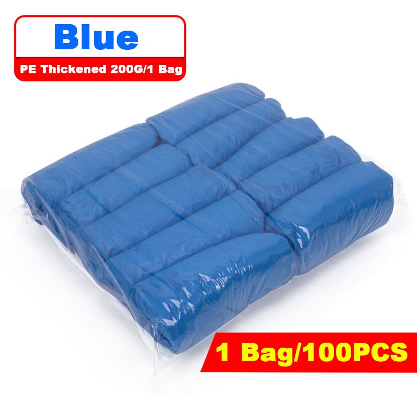 100 Einweg-Armstulpen Wasserdicht Aus PE – Blau, Ideal Für Lebensmittelverarbeitung, Reinigung & Nassarbeiten