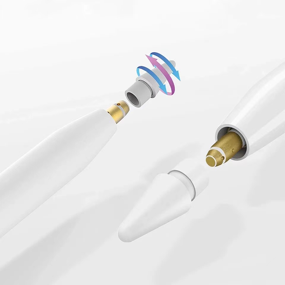 For Apple Pencil Tip Replacement For Apple Pencil 1st &amp; 2nd, High Sensitivity Nib For Apple Pencil Spare Tips Nib 애플펜슬 펜촉