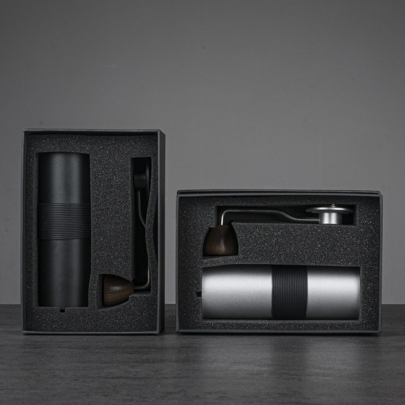 Double Bearing Manual Grinding Machine Titanium Stainless Steel Sharpening Full Alloy Machine Hand Make Coffee Grinder