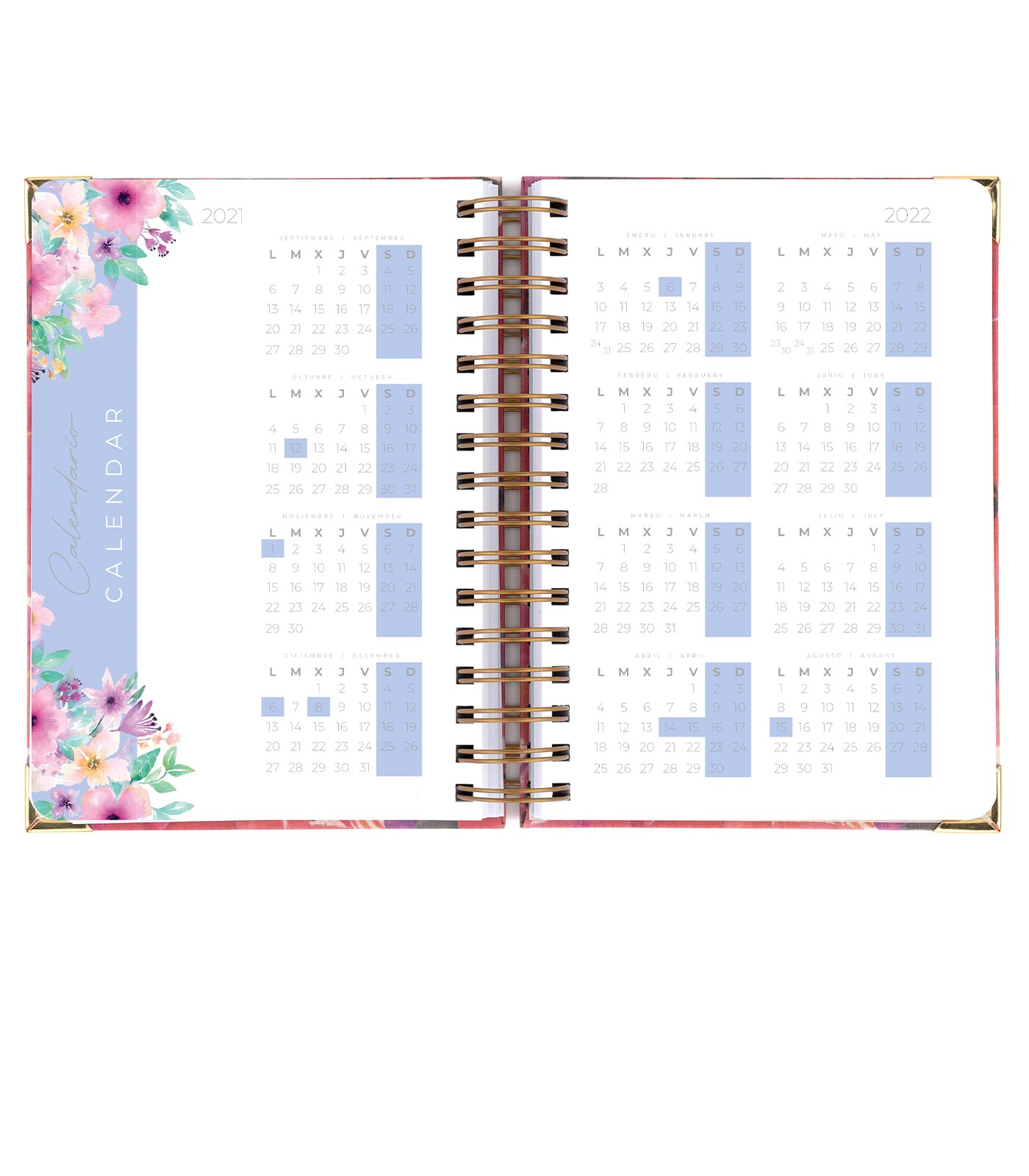 Takenote Agendas - Isabella - Agenda 21-22 - Día Página A5