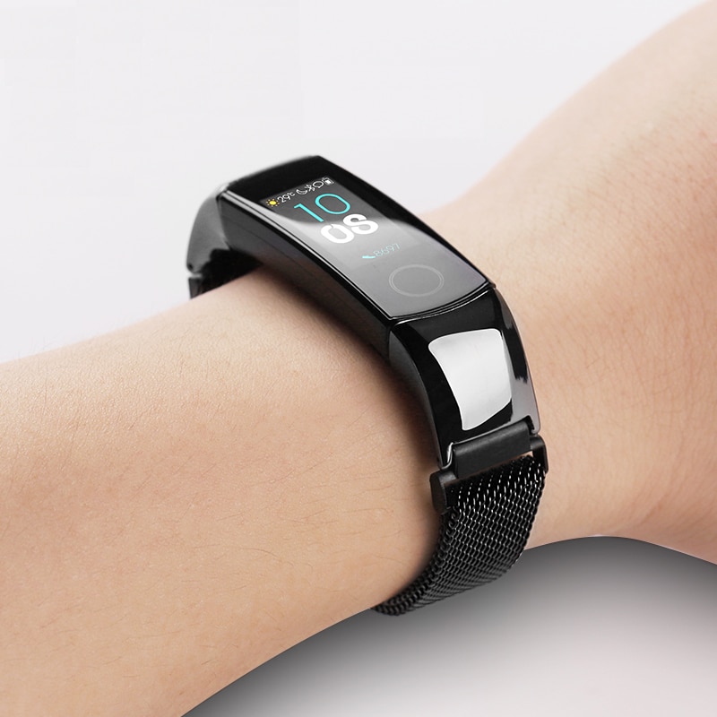 Metal strap For Huawei Honor Band 4 strap Magnetic buckle Metal Bracelet For Honor Band 5 Accessories
