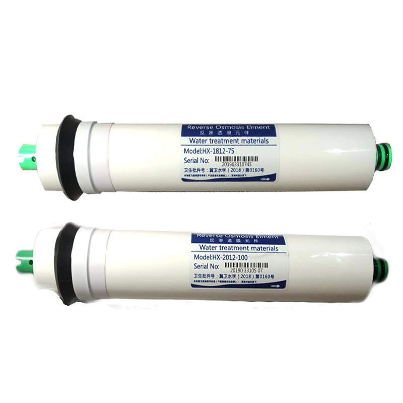 75 100 gpd omvendt osmose filter 1812-75g -100g membran vannfiltre patroner ro system filter membran vannrenser