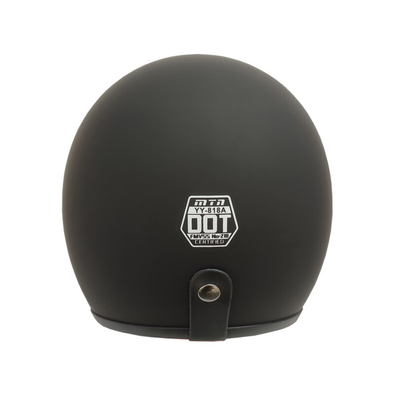Motorhelm Open Gezicht Cafe Racer Retro Vintage Scooter Casco Casque Motor Capacete De Moto Fabriek Direct Verkoop