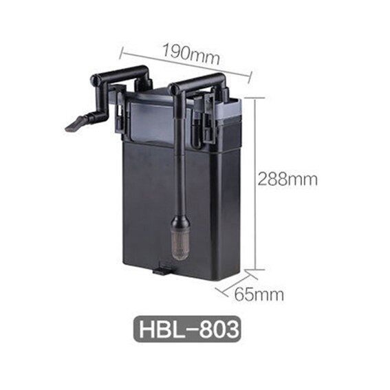 Sunsun Aquarium Filter Muur Gemonteerde Houtskool Filter Terug Opknoping Waterval Landschap Filter HBL801/802/803 220V/50 hz/6W