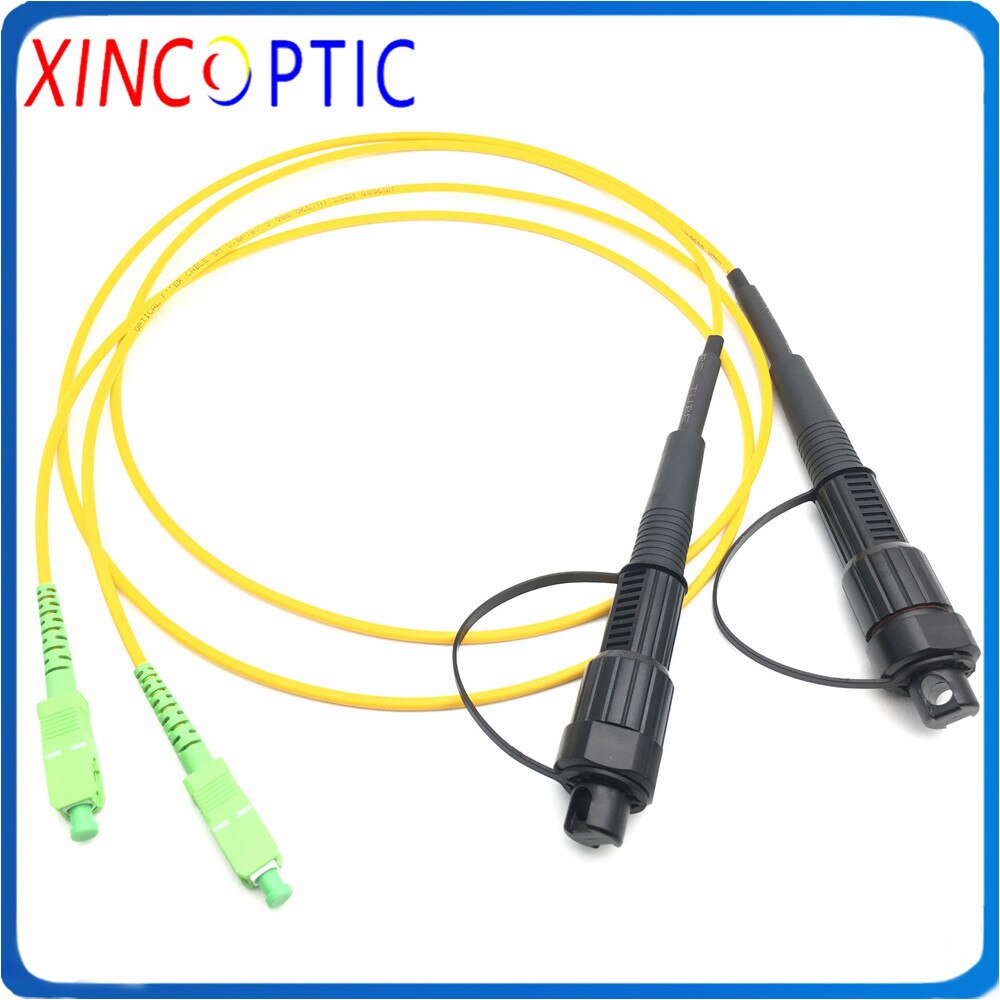 IP67 Waterproof HUAWEI Mini SC/APC to MINI SC APC OptiTap Connector 1/2/3/5/7M 3.0mm Yellow Cable Fiber Optic H Connector Cord