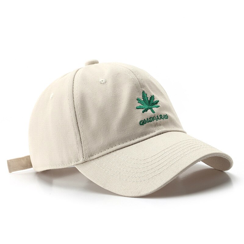 SLECKTON 100% Cotton Baseball Cap for Men and Women Embroidery Hat Spring Summer Sun Cap Casual Snapback Hat Unisex: Beige