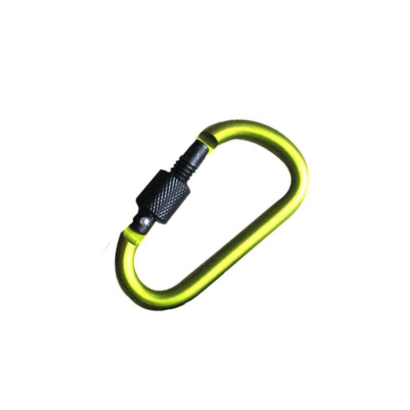 Aluminium karabijnhaak d-ring sleutelhanger clip camping sleutelhanger karabijnhaak outdoor reisset -: G