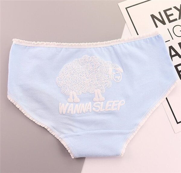 2019 NUOVO 4 pz/lotto Cute Girl Mutandine e boxer Biancheria Intima Slip di Cotone Biancheria Morbida E Confortevole Slip TWY-921-1-4p