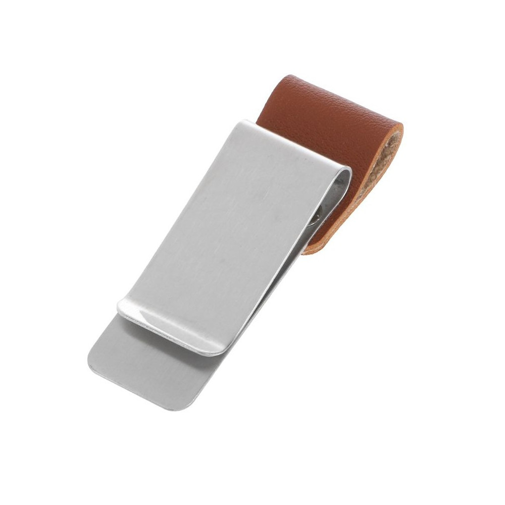 Pen Loop For Notebook Retro Leather Journal Notebook Pencil Holder Bookmark With Metal Clip: B