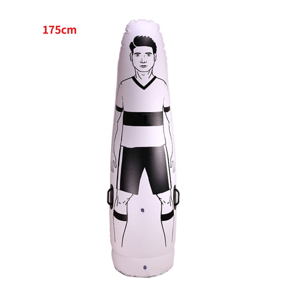 Dicker 1.75/2,05 m PVC Erwachsene Aufblasbare FußBall Ausbildung Ziel Wächter Solo FußBall Trainer Becher Luft Attrappe Werkzeug Aufblasbare heißer: 175cm