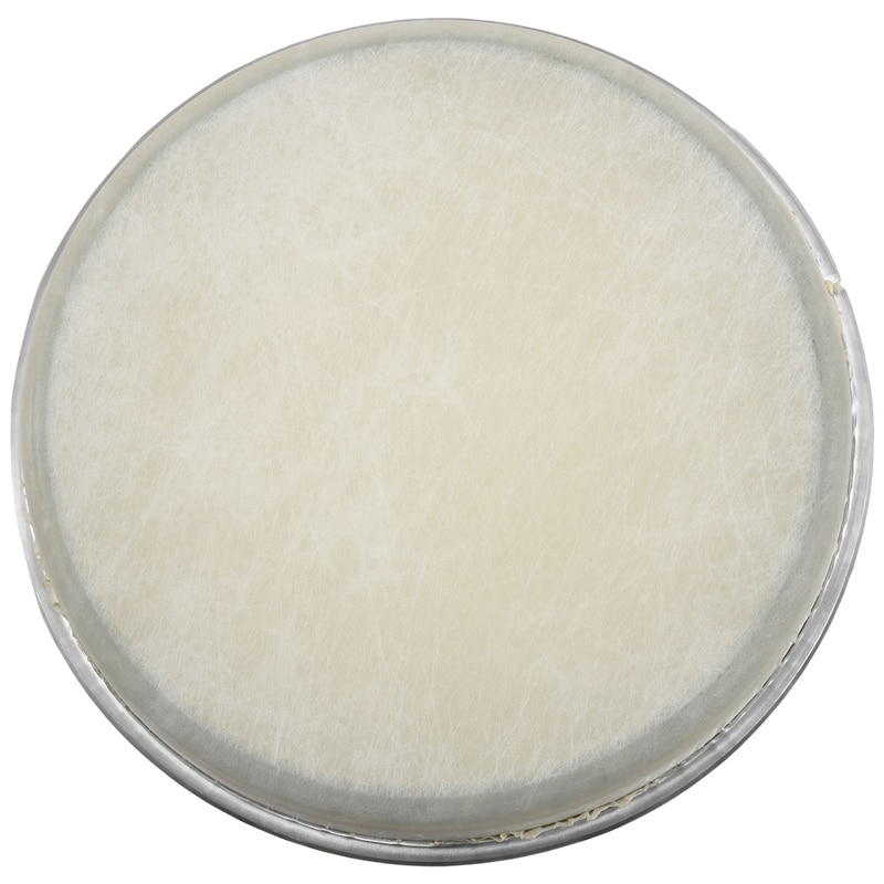 Goatskin Drum Head 36cm - Natural Replacement For Bongo, Djembe & Shaman Drums