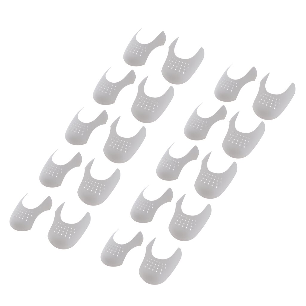 10 Pairs Protector Shoe Trees Toe Box Decreaser Inserts Anti-Shoe Box Indentation-2 Sizes to Choose