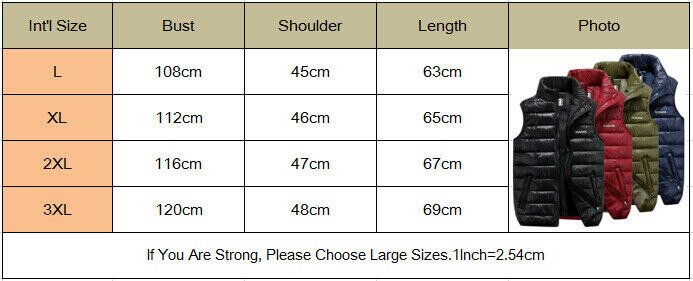 4 Colors Men Casual Sleeveless Vest Top Coat Male Padded Vest Jacket Quilted Outwear Tops Zip Up Waistcoat Outfits Plus Size