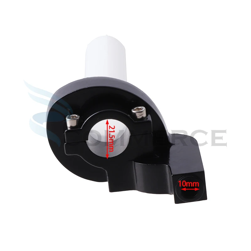Moto universale 22mm alluminio visibile Quick Twist Gas acceleratore salda manopole misura per Dirt Pit Bike Motocross Enduro ATV Quad