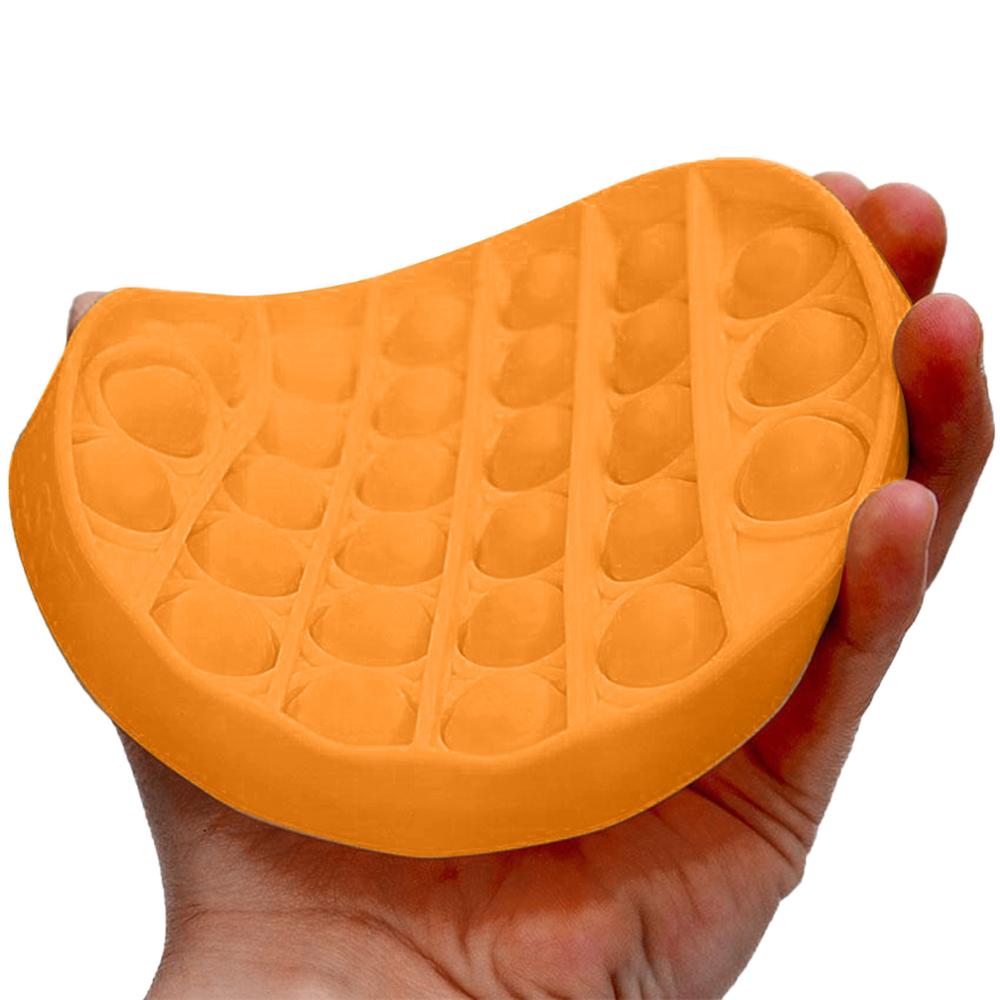 Divertente Push Bubble Antistress Fidget autismo sensoriale giocattolo speciale Antistress aumentare la messa a fuoco spremere giocattolo Adult bambini adulti: Orange