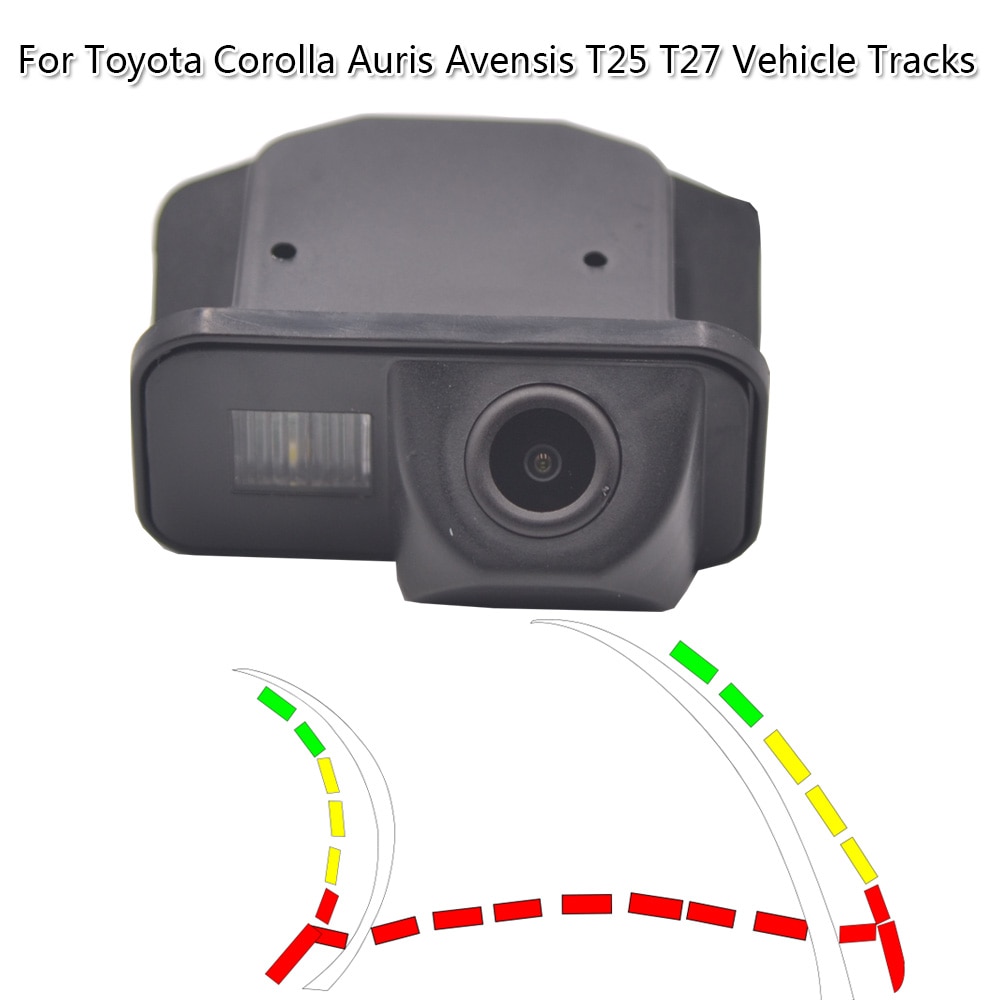 Car Reversing Camera Smart Dynamic Trajectory Car Rear View Camera For Toyota Corolla 2007 Auris Avensis T25 T27