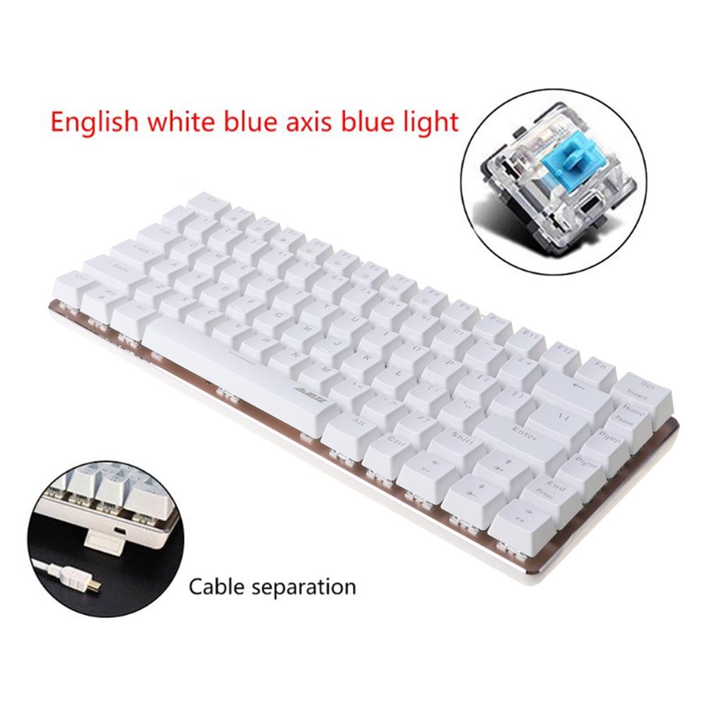 Ajazz AK33 Mechanical Keyboard 82 Keys Russian/English Layout Gaming Keyboard: 7