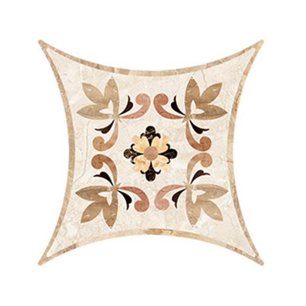 21Stck Selbstklebende PVC Keramik Fliesen Aufkleber Wasserdicht Keramik Zauberstab Kunst Diagonale Boden Aufkleber Küche Haushalt Dekoration: E