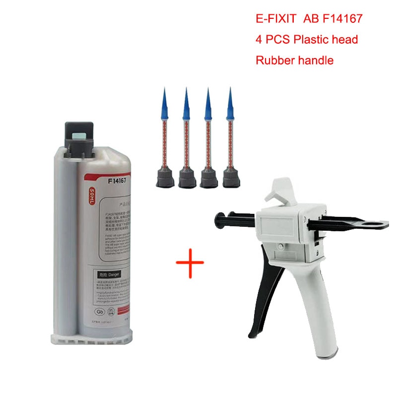 E-FIXIT AB Mixing Structural Adhesive Dedicated For iPhone 8-12 Pro Max Back Cover Glass Lens LCD Frame Bezel Bonding Glue