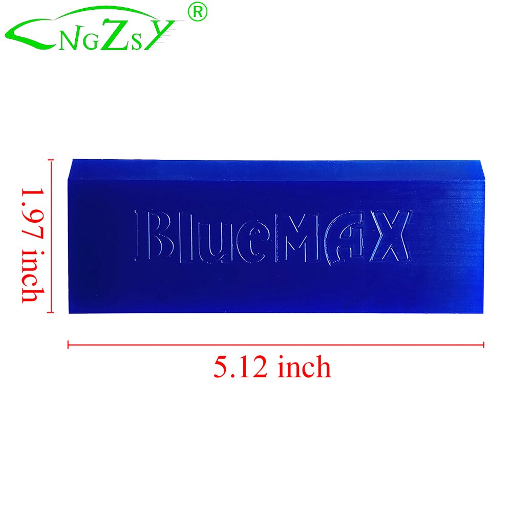 10 stücke BLUEMAX Gummi Streifen Klinge Griff Rakel Auto Eis Schaber Reinigung Werkzeug Schnee Schaufel Glas Wasser Wischer Fenster Tönung wrap