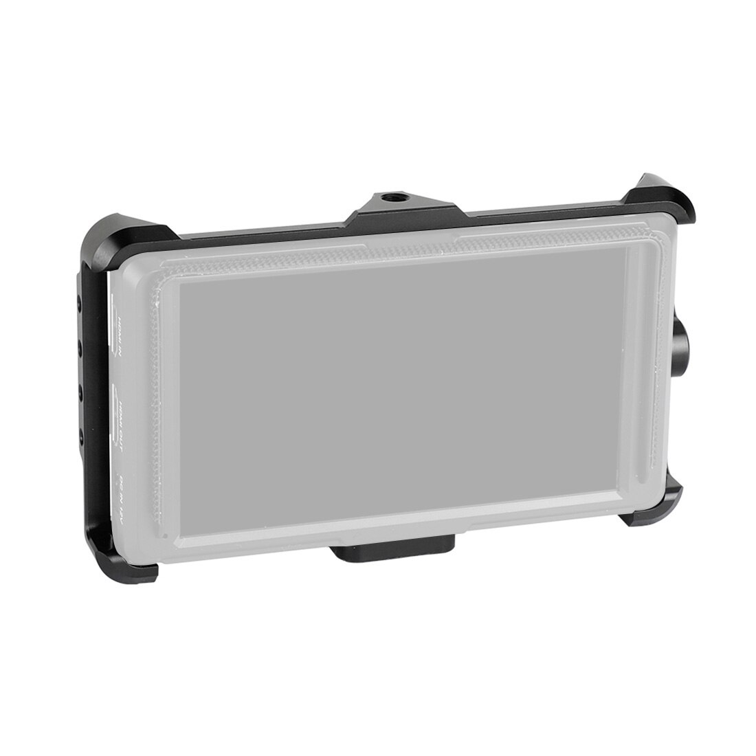 Monitor Cage Bracket Case 1/4&quot;-20 Cheese Mount Aluminum Alloy for FeelWorld F5 Pro V2 5/5.5 Inch Display On-Camera Accessories