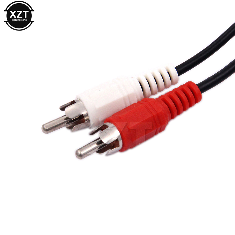 3.5mm Adapter Stereo Audio 2RCA Voor Vrouwelijke Jack Naar Standaard Mannelijke Socket Hoofdtelefoon Aux Kabel 3.5 Y Adapter kabel Universele