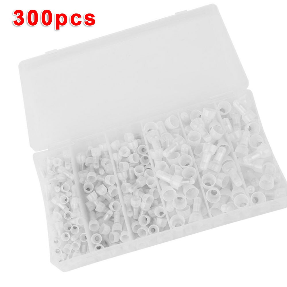 300PCS 22-16/16-14/12-10 Closed End Crimp Cap Insulated Wire Connector Terminal