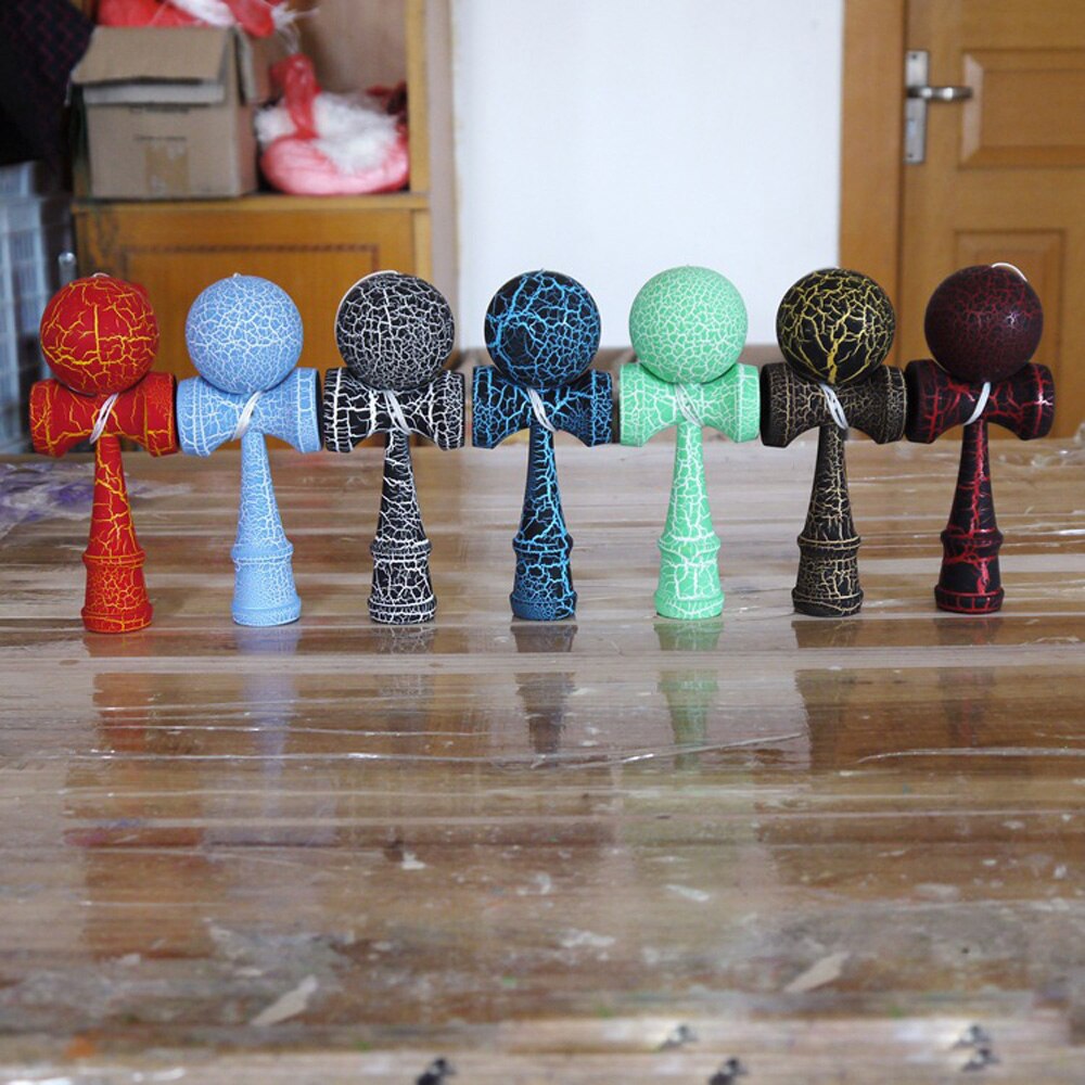 18.5 CENTIMETRI Kendama kendama Giocattolo Sport Abile In Legno per Esterni professionale Balls Giocattoli Per I Bambini Bambini Corde Professionale Per Adulti