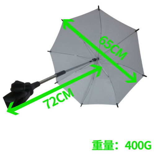 Baby Kids Kinderwagen Kinderwagen Parasol Paraplu Uv-bescherming Kinderwagen Rechte Paraplu Clip 180 Graden Rotatie Kinderwagen Accessoires