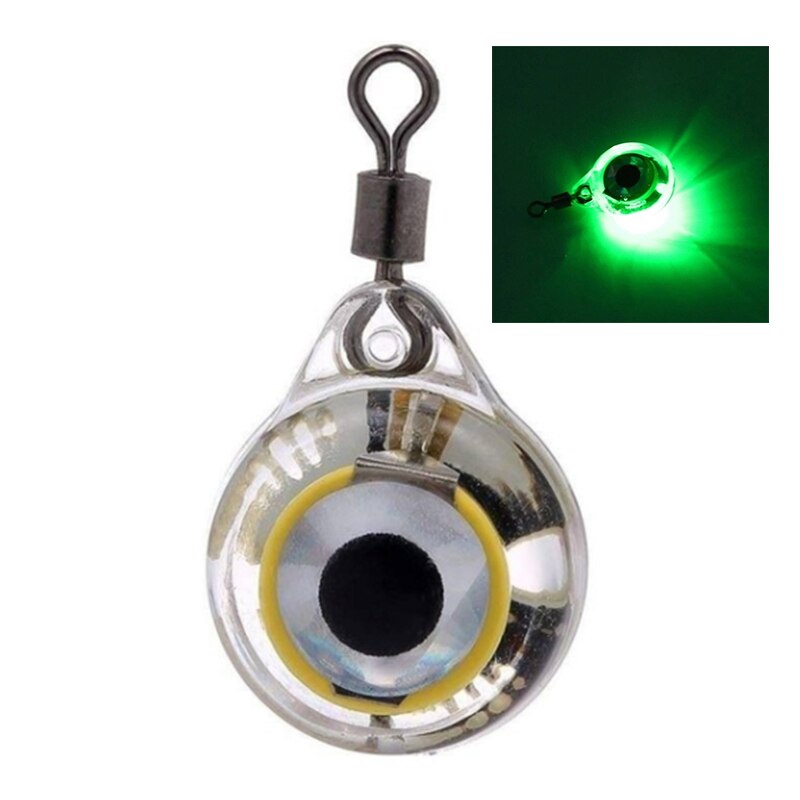 Angeln Lichter Nacht Leuchtstoff glühen LED Unterwasser Nacht Angeln Licht Locken für Zieht Fisch LED Angeln Lieferungen Grün Lig