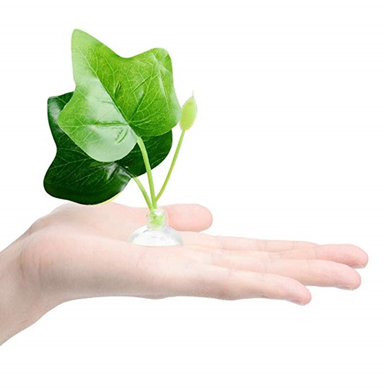 Fisch Tank Anlage Blatt Betta Hängematte Spielzeug Aquarium Dekoration Tropische Fische Spielen Rest Bett Betta Lebensraum Aquarium Zubehör